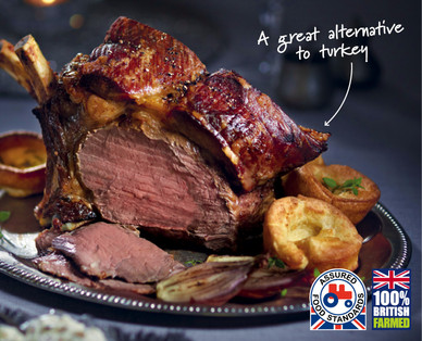 Specially Selected Fresh British Beef Bone In Rib Joint