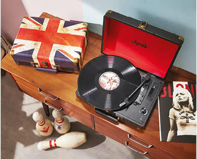 Retro Turntable Briefcase