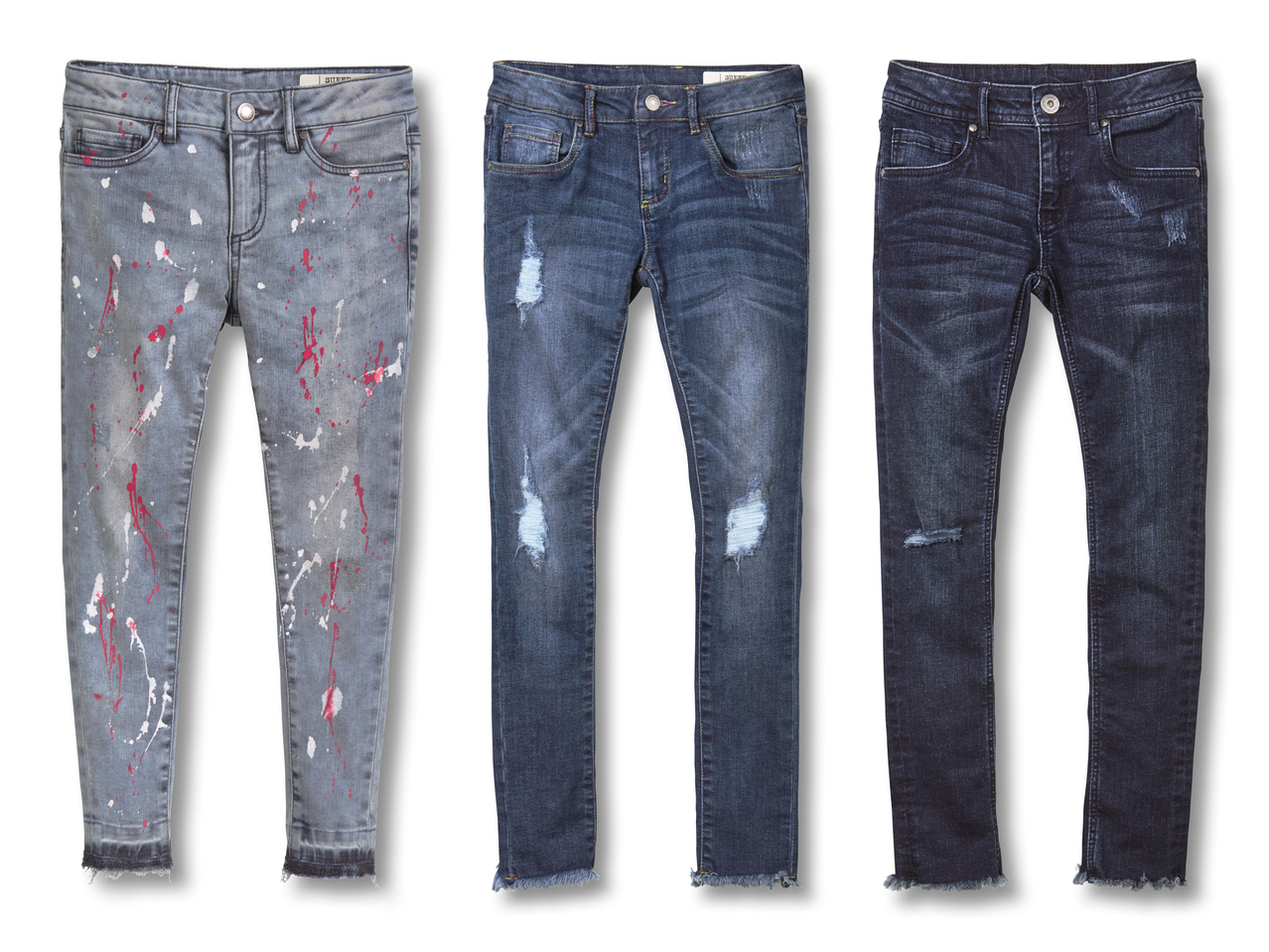 Jean super skinny pour fillette1