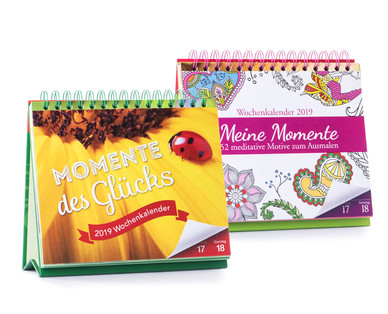 Tischkalender mit Aufsteller