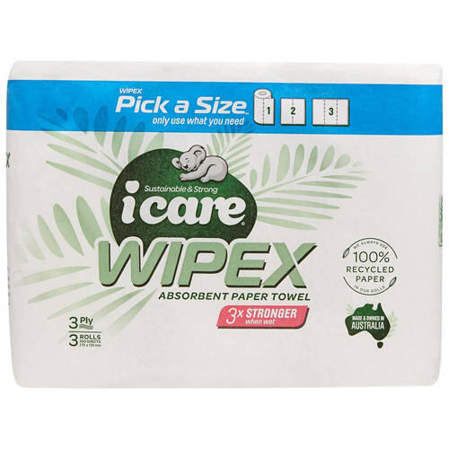 iCare Wipex Paper Towel 3 Pack