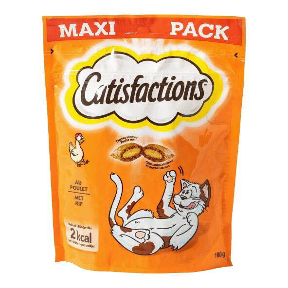 CATISFACTIONS(R) 				Snacks voor katten