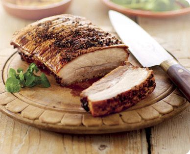 British Pork Belly Joint with Salt & Pepper