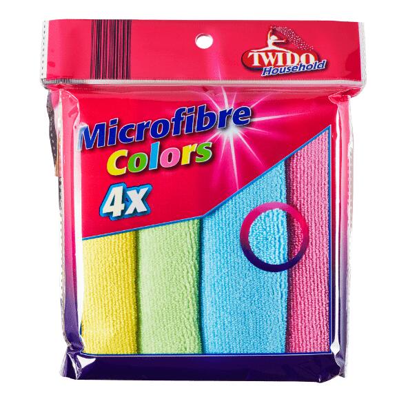 TWIDO HOUSEHOLD(R) 				Chiffons de nettoyage, 4 pcs