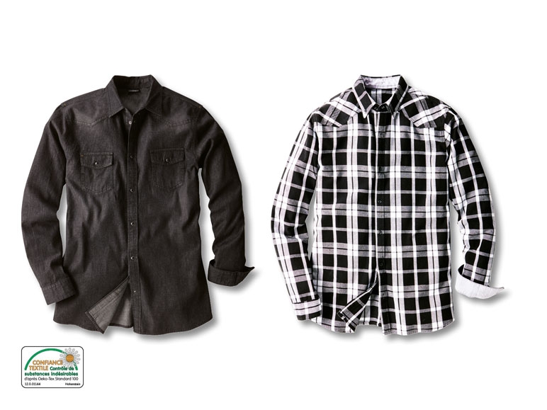 Chemise en jean/ chemise en twill