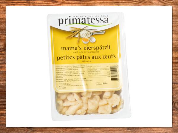 Petites pâtes aux œufs