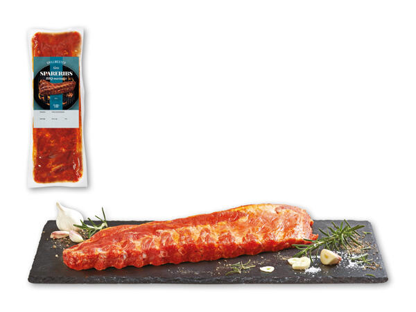 Spareribs marineret