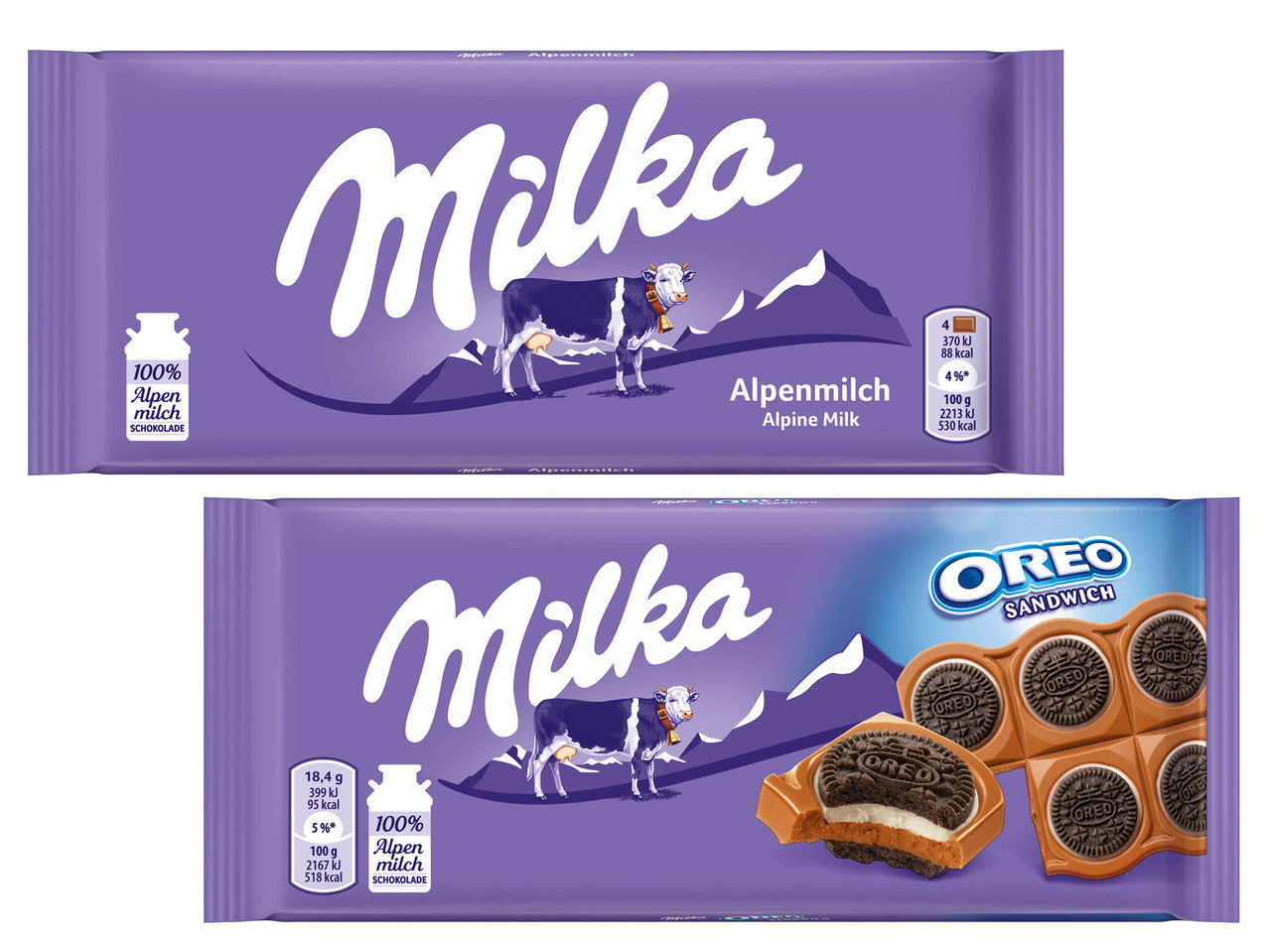 MILKA Tafelschokolade