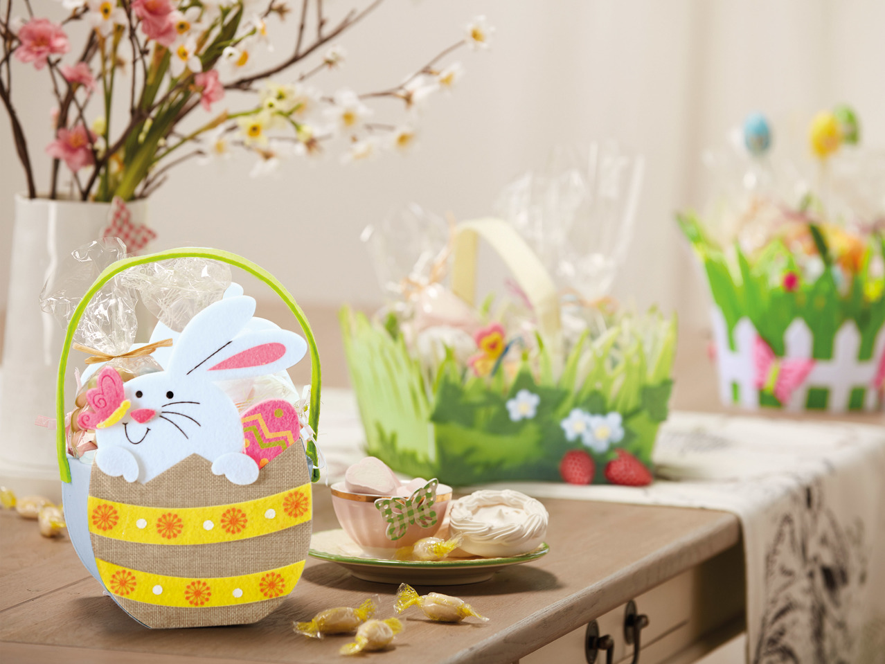 Melinera Felt Easter Basket1