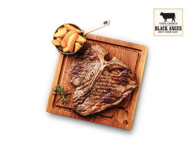 Fresh Black Angus USDA Choice T-Bone Steak