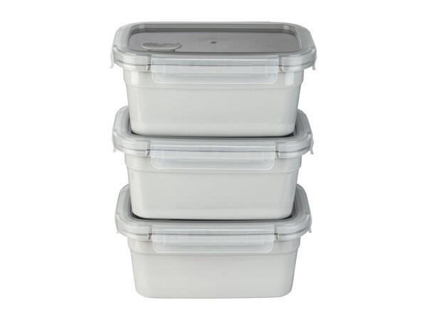 Livarno Home Microwaveable Container Set - Set of 3