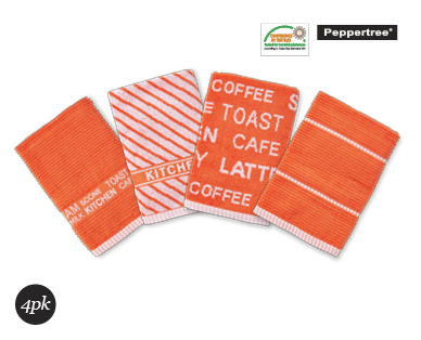 Kitchen Hand Towel 4 Pack