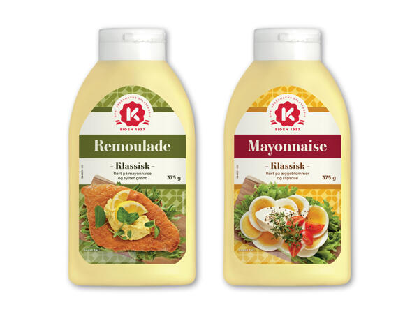 K-Salat remoulade eller mayonnaise*