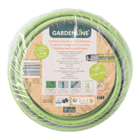 GARDENLINE(R) 				Tuyau d'arrosage avec raccords