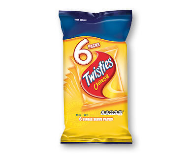 Twisties Cheese 6pk/114g