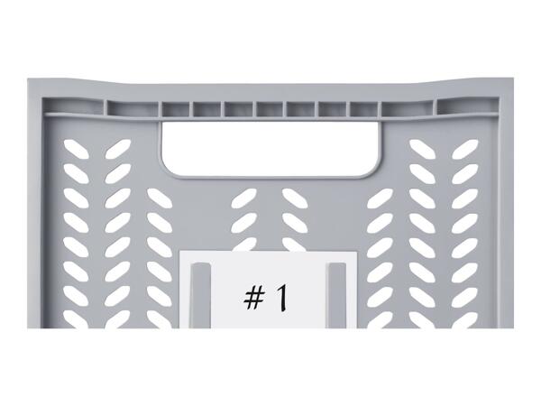 W5 4L Grey Collapsible Crate Set - 2 Pack