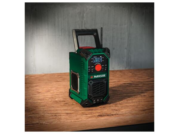 PARKSIDE(R) 20V Rugged Radio