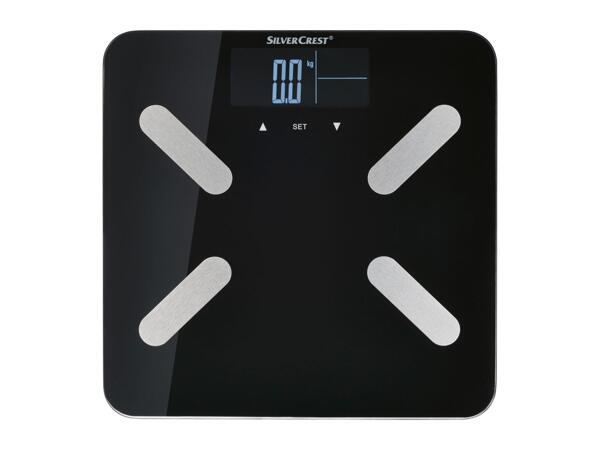 Silvercrest Personal Care Diagnostic Scales - Black