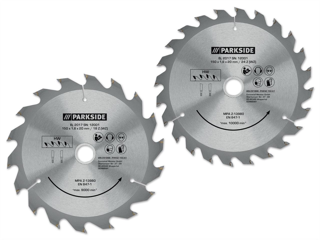 PARKSIDE(R) Handkreissägeblatt