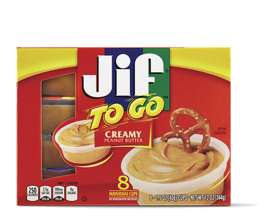 Jif To Go Creamy Peanut Butter