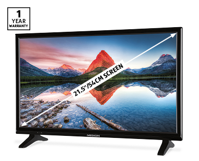 21.5" Full HD TV with DVD Player