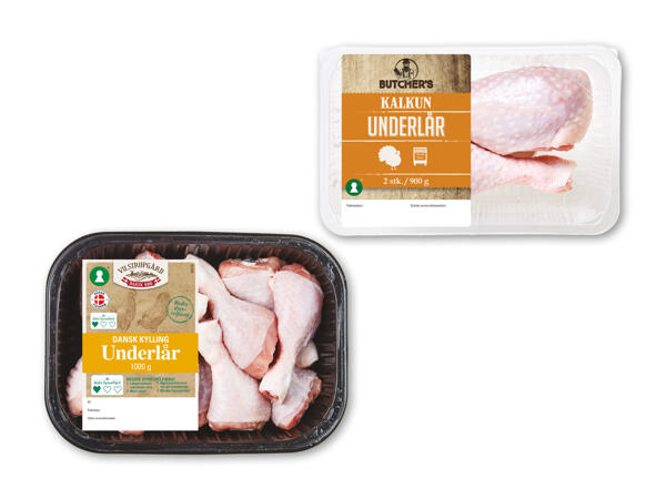 Danske kyllingeunderlår