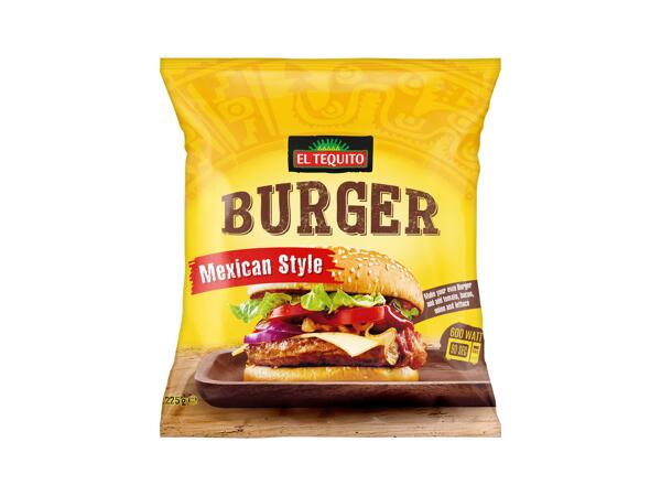 Mexican style burger