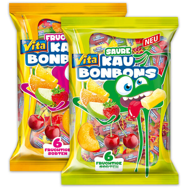 Fruchtige Kaubonbons