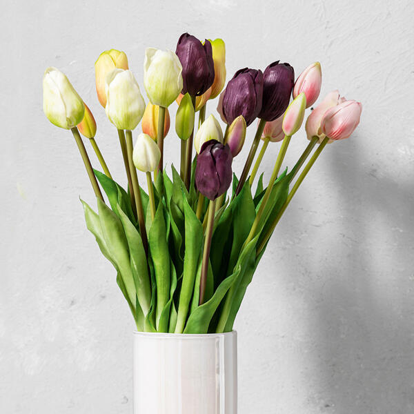 Deko-Tulpen "Real Touch" 5er