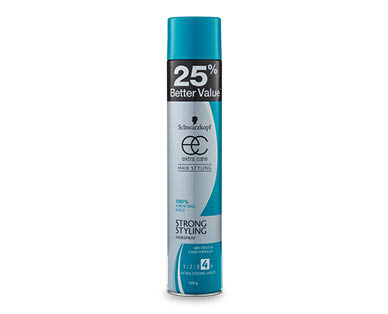 Schwarzkopf Hairspray or Lacquer Bonus Pack 500g