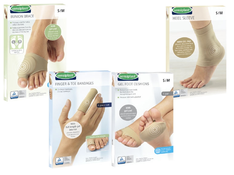 SENSIPLAST Support Bandage with Gel Padding