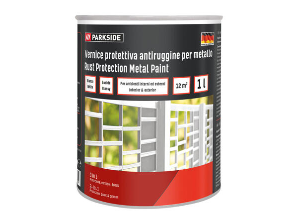 Parkside 1L Anti-Rust Metal Protection Paint