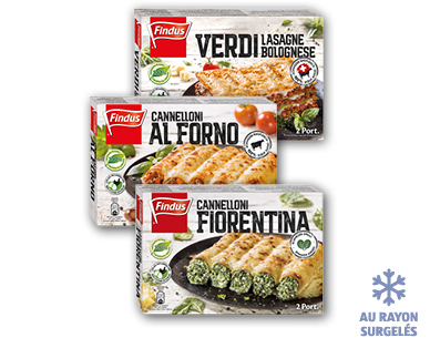 Lasagne/ Cannelloni FINDUS(R)