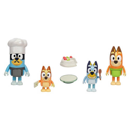 4 Pack Bluey Figures- Pavlova
