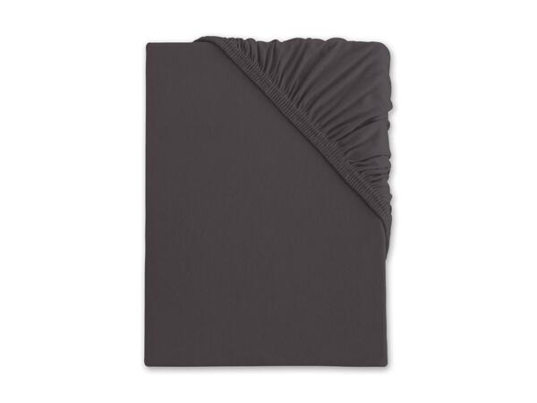 Jersey-Spannleintuch, ca. 140-160 x 200 cm