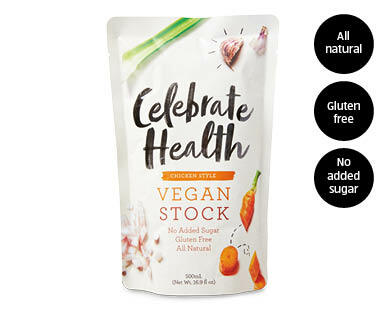 Celebrate Health Chicken Style Vegan Stock 500ml