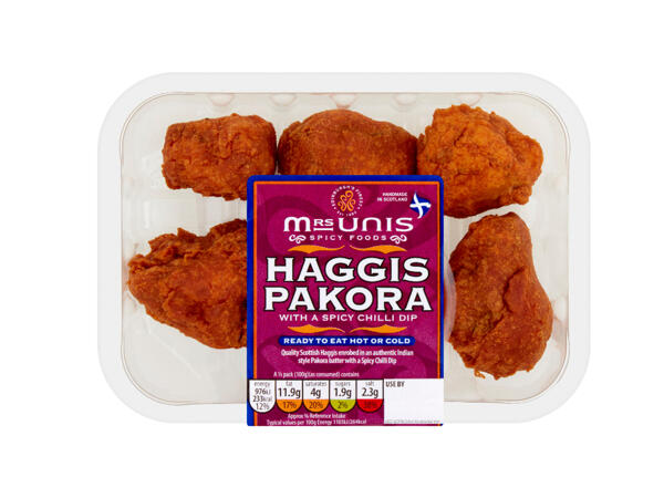 MRS Unis Haggis Pakora