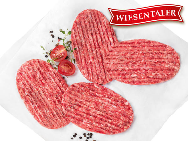 WIESENTALER Frische österreichische faschierte Laibchen vom Rind