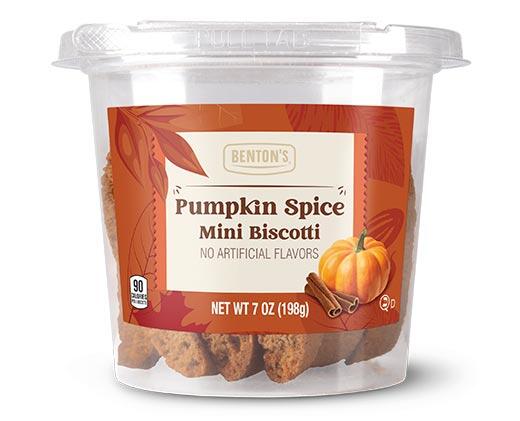 Benton's Pumpkin Spice Mini Biscotti