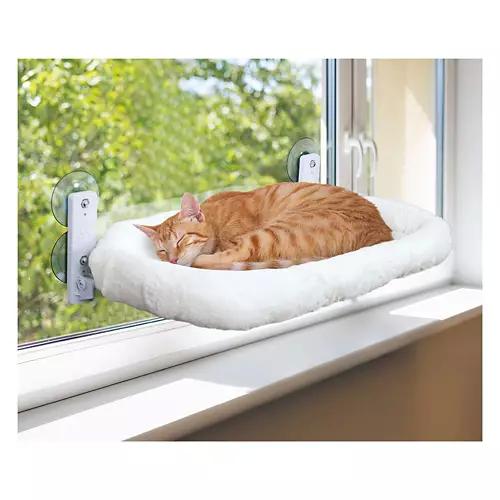 Cat Window Perch, White