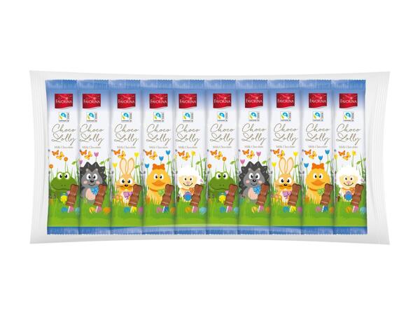 Chocolate Easter Lollies
