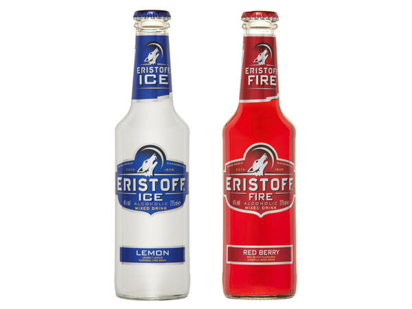 Eristoff Ice, Fire oder Flash
