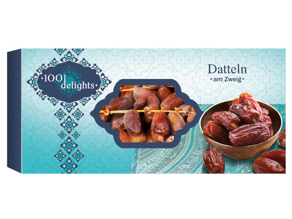 Datteln am Zweig