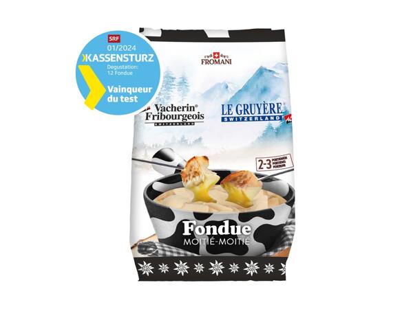 Fondue fraîche moitié-moitié​