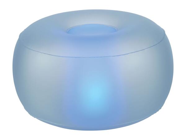 Livarno Home Inflatable LED Pouffe