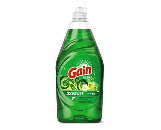 Gain 
 Dish Detergent Assorted Varieties