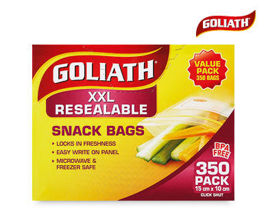 Resealable Snack Bags 350pk