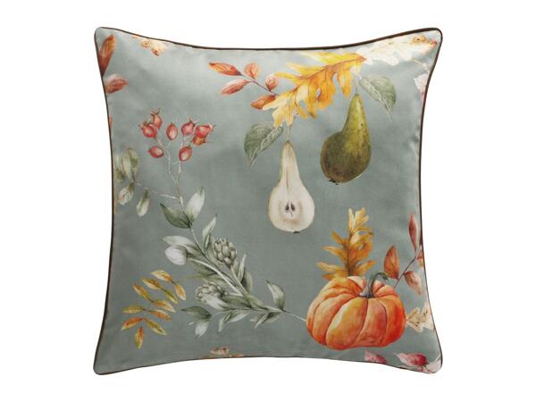 Livarno Home Green Reversible Cushion Cover