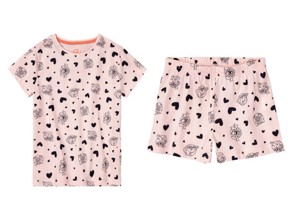Girls' Short Pyjama Set "Tom and Jerry"