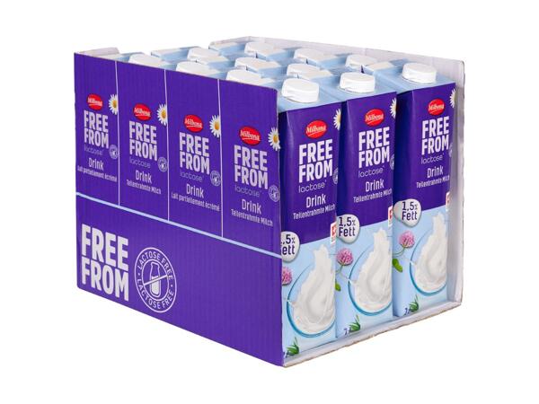 Lait drink sans lactose 1,5%